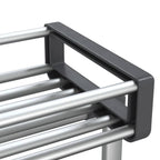 vidaXL Aufbewahrungswagen 59x20x75 cm Aluminium