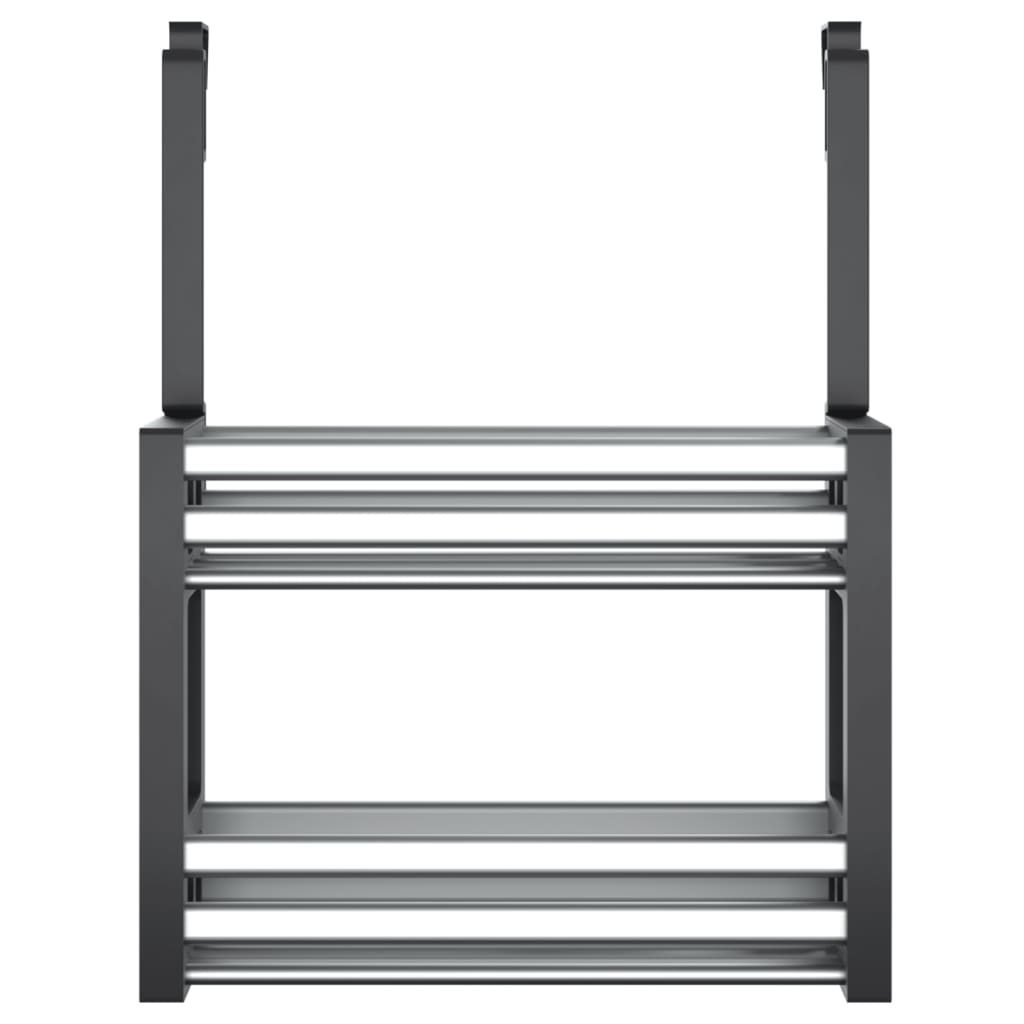 vidaXL Unterschrank-Organizer 34x12x26 cm Aluminium