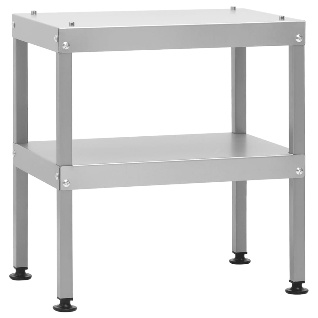 vidaXL Tisch für Räucherofen 40x28x44,5 cm Verzinkter Stahl