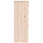 vidaXL Schuhschrank ALTA 77x35x96 cm Massivholz Kiefer