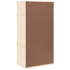 vidaXL Kleiderschrank ALTA 90x55x170 cm Massivholz Kiefer