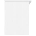 vidaXL Schuhbank ALTA Weiß 100x35x45 cm Massivholz Kiefer