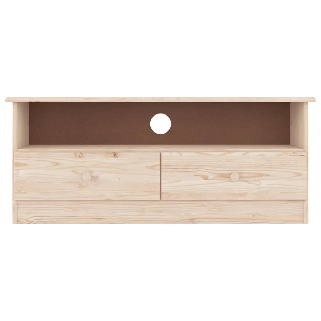 vidaXL TV-Schrank mit Schubladen ALTA 100x35x41 cm Massivholz Kiefer