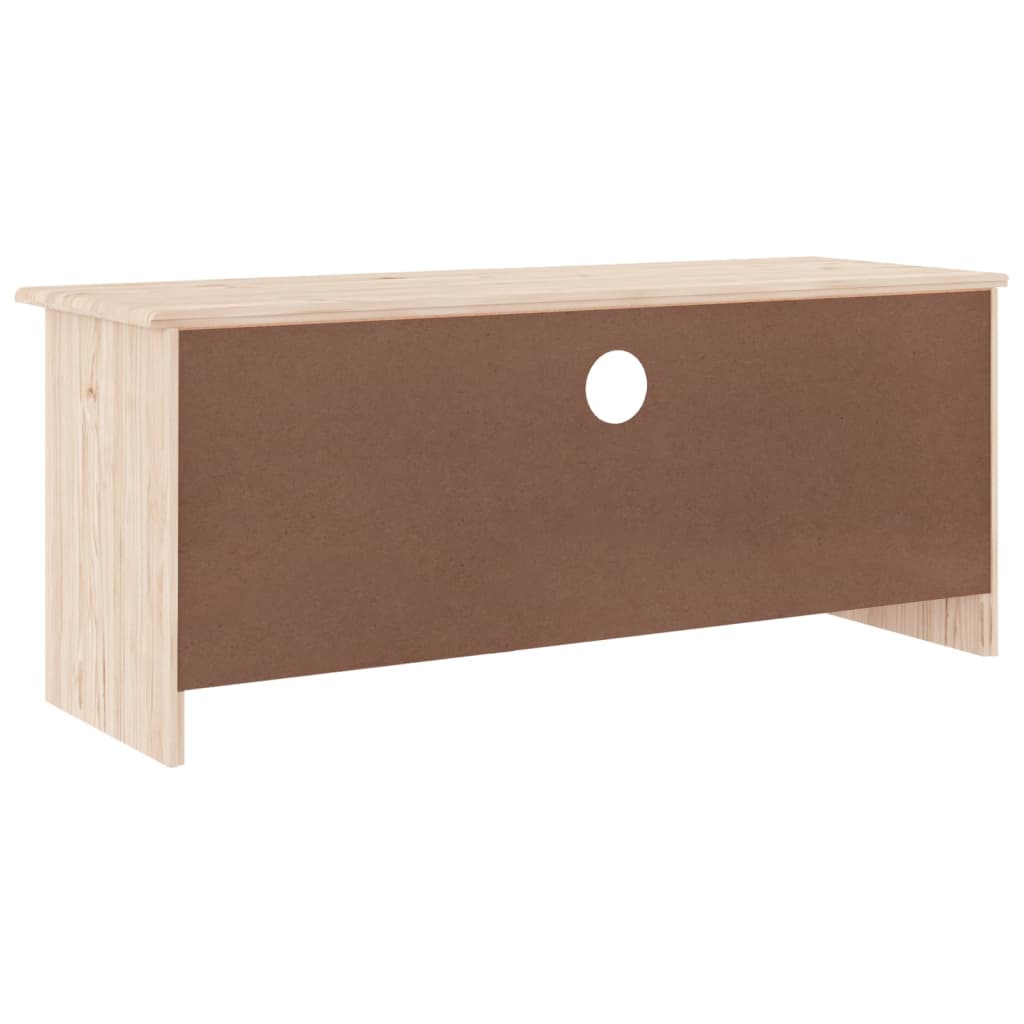 vidaXL TV-Schrank mit Schubladen ALTA 100x35x41 cm Massivholz Kiefer