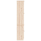 vidaXL Vitrinenschrank ALTA 77x35x186,5 cm Massivholz Kiefer