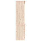 vidaXL Bücherregal mit Schubladen ALTA 60x35x142 cm Massivholz Kiefer