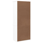 vidaXL Bücherregal mit Schubladen ALTA Weiß 60x35x142 cm Kiefernholz