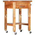 vidaXL Küchenwagen 55x55x89 cm Massivholz Akazie