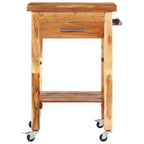 vidaXL Küchenwagen 55x55x89 cm Massivholz Akazie