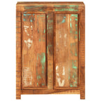 vidaXL Sideboard 55x33x75 cm Altholz Massiv