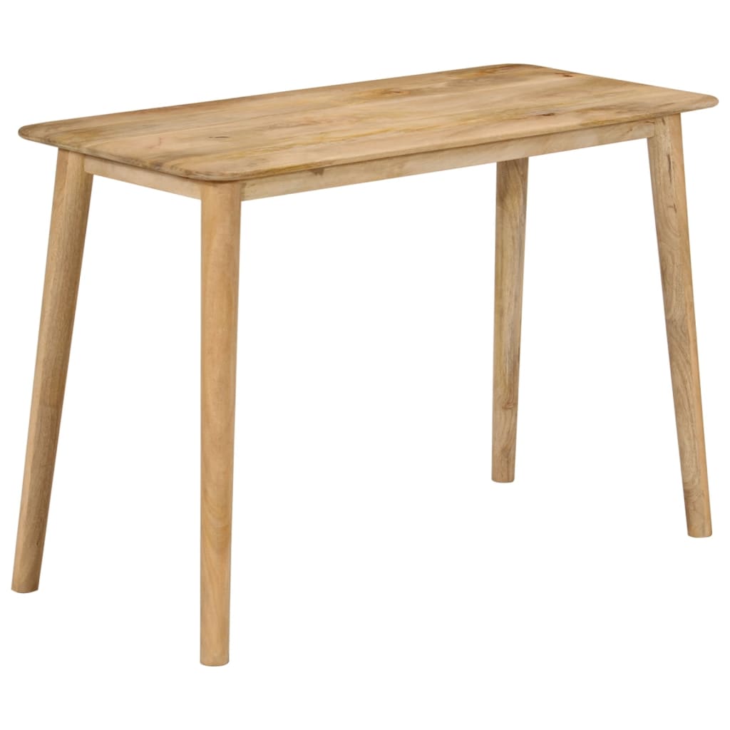 vidaXL Esstisch 110x55x76 cm Massivholz Mango