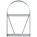 vidaXL Kaminholzunterstand Grün 80x45x120 cm Verzinkter Stahl