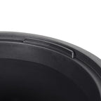vidaXL Pflanzkübel mit herausnehmbaren Einsatz Anthrazit 18/45 L PP