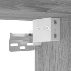 vidaXL TV-Wandschränke 3 Stk. Grau Sonoma 57x34,5x40 cm