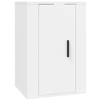 vidaXL 3-tlg. TV-Schrank-Set Weiß Holzwerkstoff
