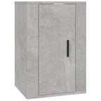vidaXL 2-tlg. TV-Schrank-Set Betongrau Holzwerkstoff