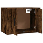 vidaXL 2-tlg. TV-Schrank-Set Räuchereiche Holzwerkstoff