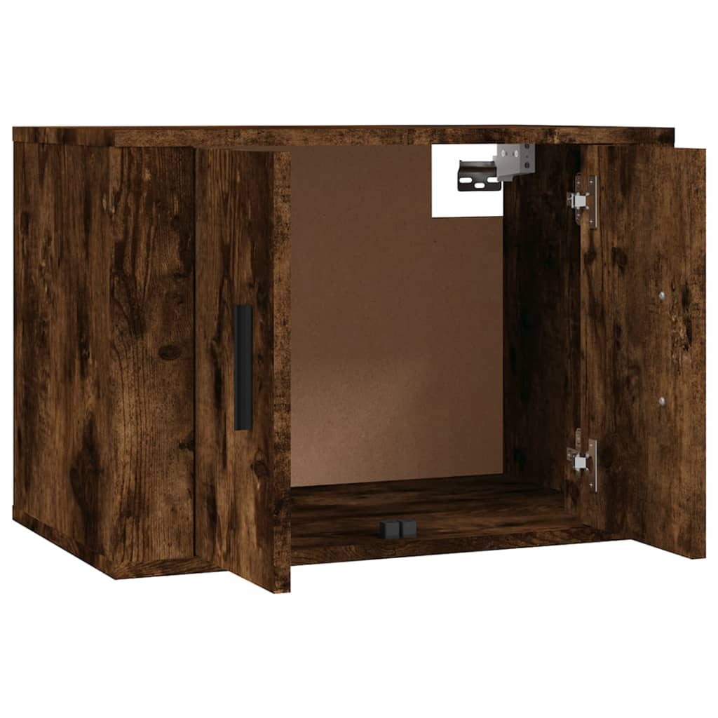 vidaXL 2-tlg. TV-Schrank-Set Räuchereiche Holzwerkstoff