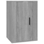 vidaXL 2-tlg. TV-Schrank-Set Grau Sonoma Holzwerkstoff