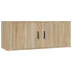 vidaXL 6-tlg. TV-Schrank-Set Sonoma-Eiche Holzwerkstoff