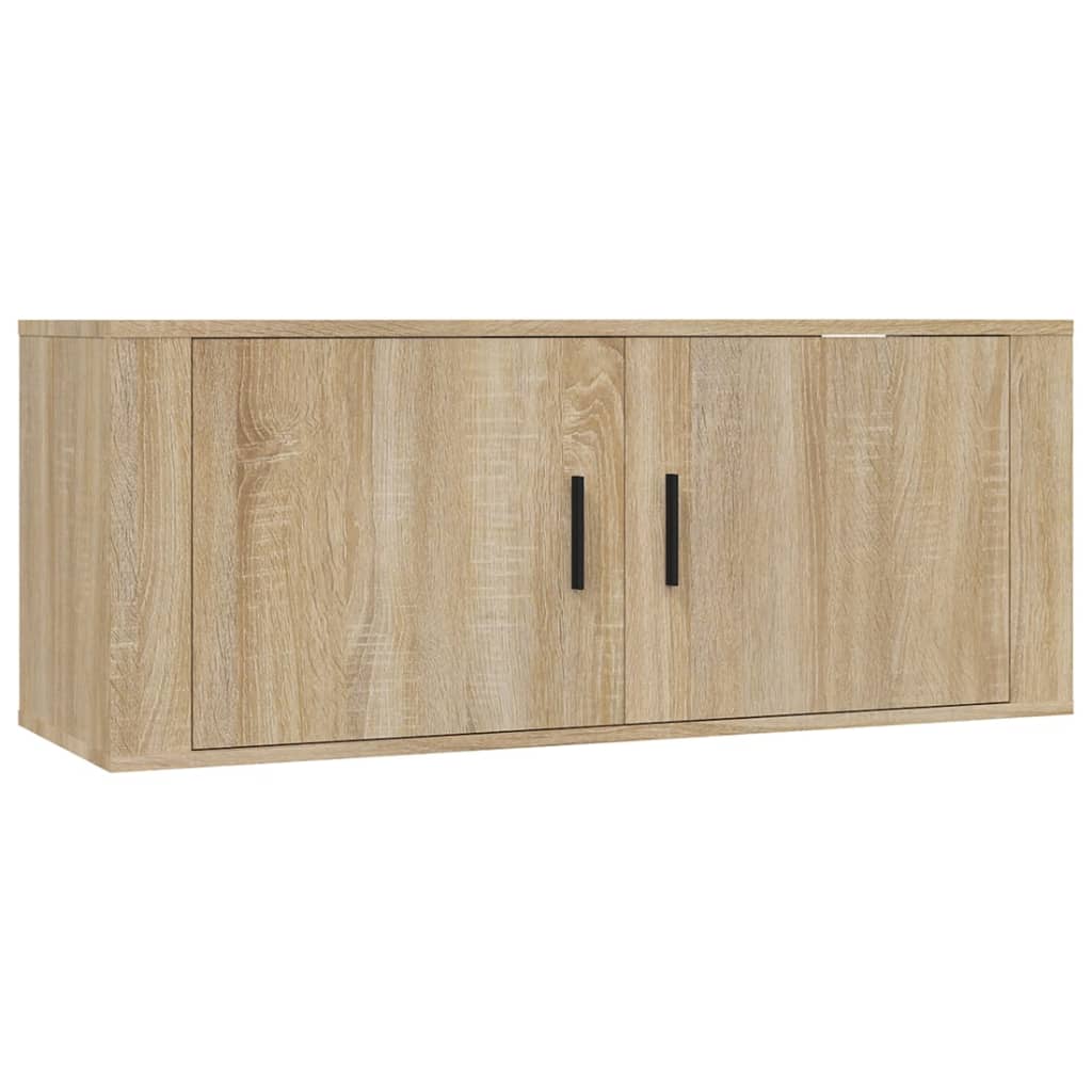 vidaXL 6-tlg. TV-Schrank-Set Sonoma-Eiche Holzwerkstoff