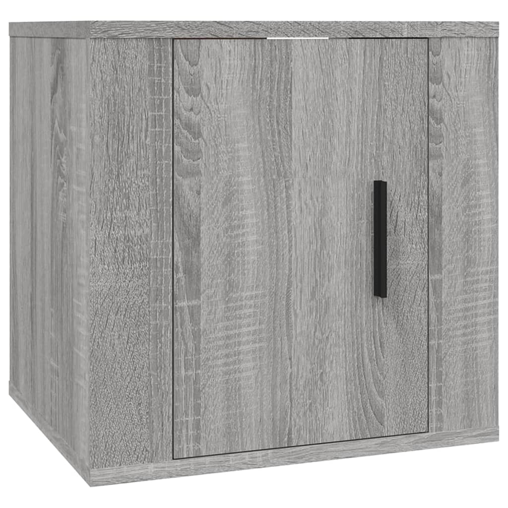 vidaXL 6-tlg. TV-Schrank-Set Grau Sonoma Holzwerkstoff
