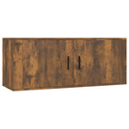 vidaXL 7-tlg. TV-Schrank-Set Räuchereiche Holzwerkstoff