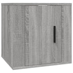 vidaXL 7-tlg. TV-Schrank-Set Grau Sonoma Holzwerkstoff