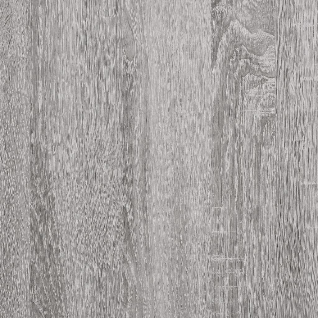 vidaXL 7-tlg. TV-Schrank-Set Grau Sonoma Holzwerkstoff