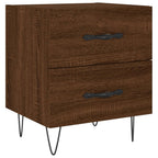 vidaXL Nachttisch Braune Eiche 40x35x47,5 cm Holzwerkstoff