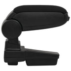 vidaXL Auto-Armlehne Schwarz 14,5x32x(27-46) cm ABS