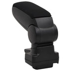vidaXL Auto-Armlehne Schwarz 14,5x32x(27-46) cm ABS