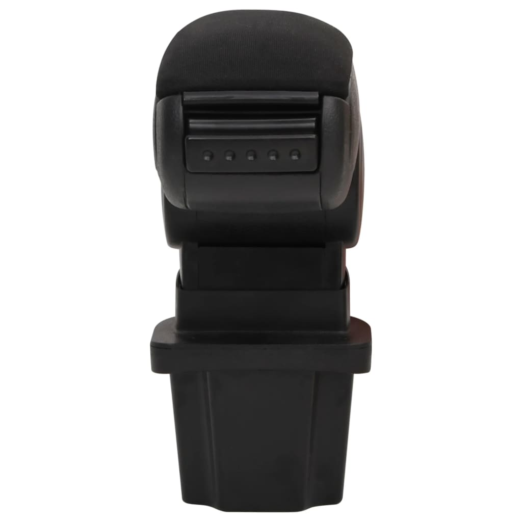 vidaXL Auto-Armlehne Schwarz 13,5x32,5x(31-46,5) cm ABS