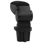 vidaXL Auto-Armlehne Schwarz 13,5x32,5x(31-46,5) cm ABS