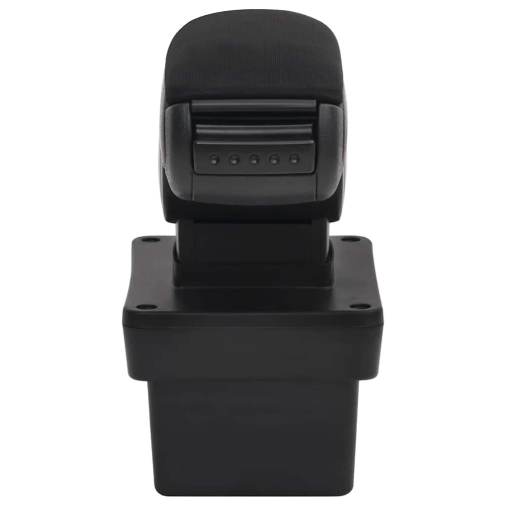 vidaXL Auto-Armlehne Schwarz 17x40x(31-49) cm ABS