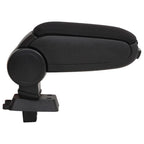 vidaXL Auto-Armlehne Schwarz 12x33x(24-42) cm ABS