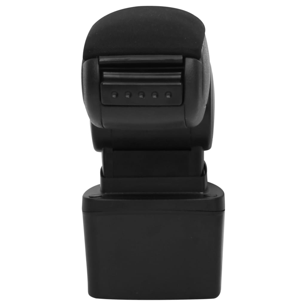 vidaXL Auto-Armlehne Schwarz 14,5x31,5x(30-48) cm ABS