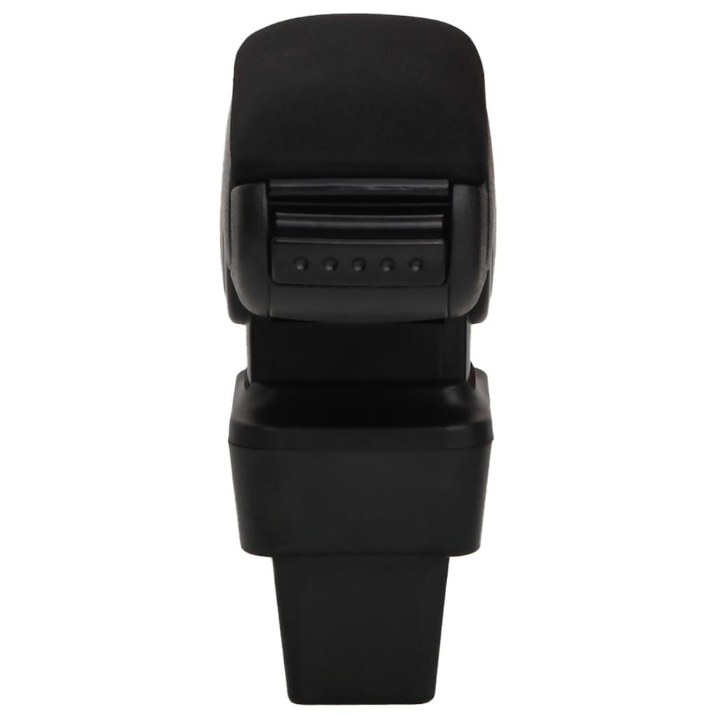 vidaXL Auto-Armlehne Schwarz 13x34x(33-46) cm ABS