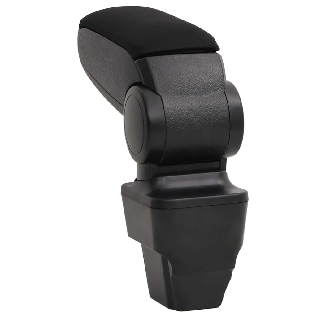 vidaXL Auto-Armlehne Schwarz 13x34x(33-46) cm ABS