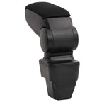 vidaXL Auto-Armlehne Schwarz 13x34x(33-46) cm ABS