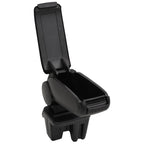 vidaXL Auto-Armlehne Schwarz 15x31x(28-44) cm ABS
