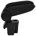 vidaXL Auto-Armlehne Schwarz 15x31x(28-44) cm ABS