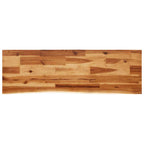 vidaXL Konsolentisch Baumkante 110x35x80 cm Massivholz Akazie