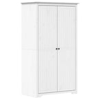 vidaXL Kleiderschrank BODO Weiß 99x53,5x173 cm Massivholz Kiefer
