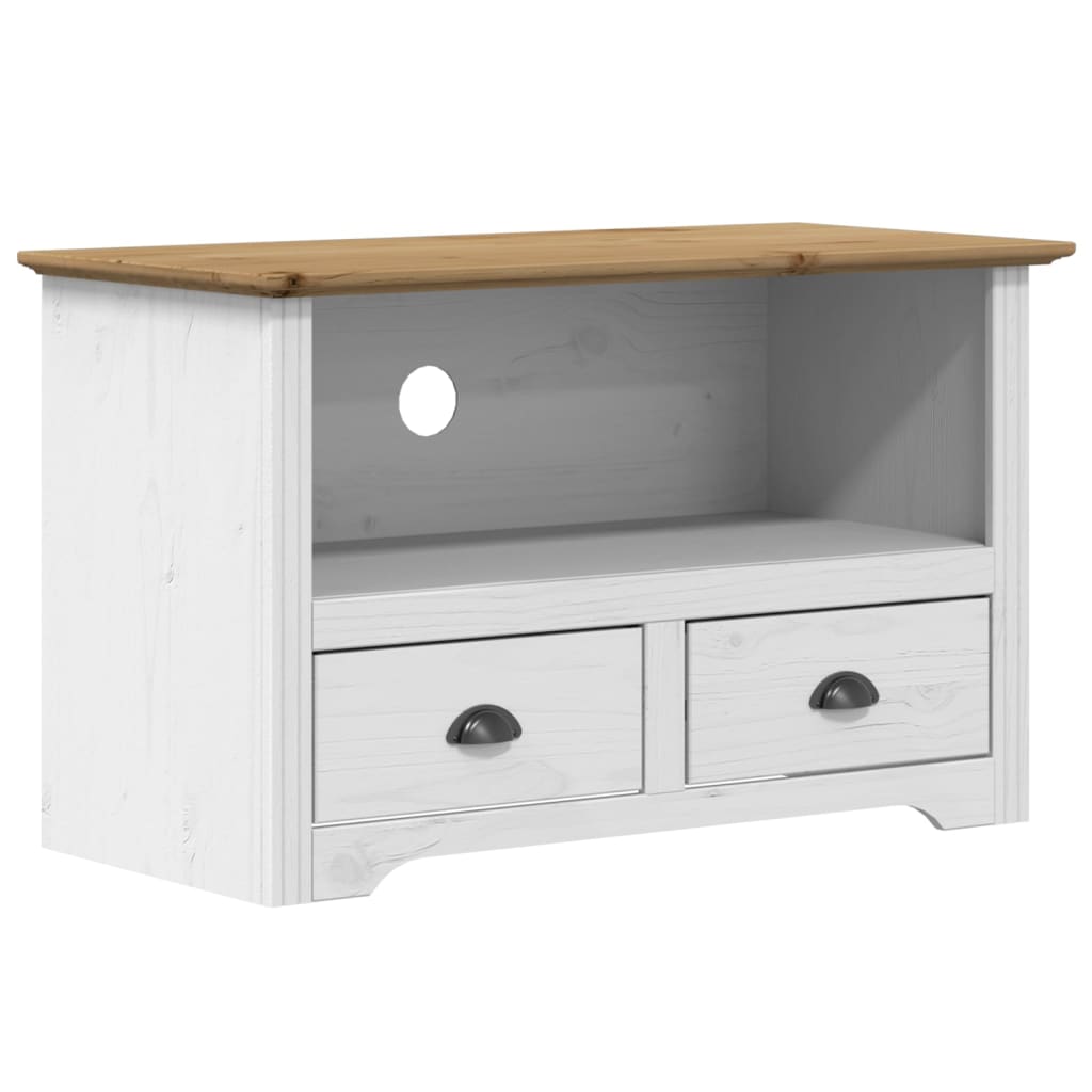 vidaXL TV-Schrank mit 2 Schubladen BODO 91,5x44,5x56 cm Kiefernholz