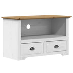 vidaXL TV-Schrank mit 2 Schubladen BODO 91,5x44,5x56 cm Kiefernholz