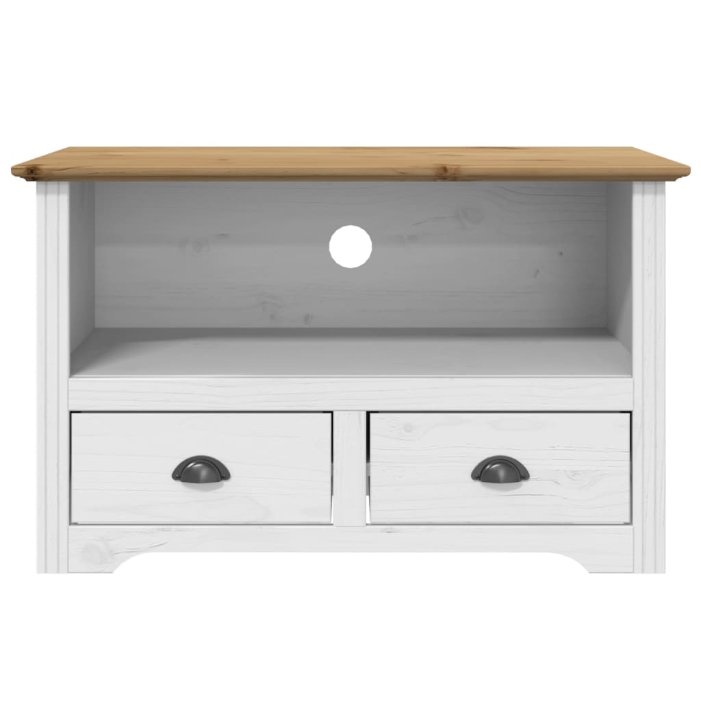 vidaXL TV-Schrank mit 2 Schubladen BODO 91,5x44,5x56 cm Kiefernholz