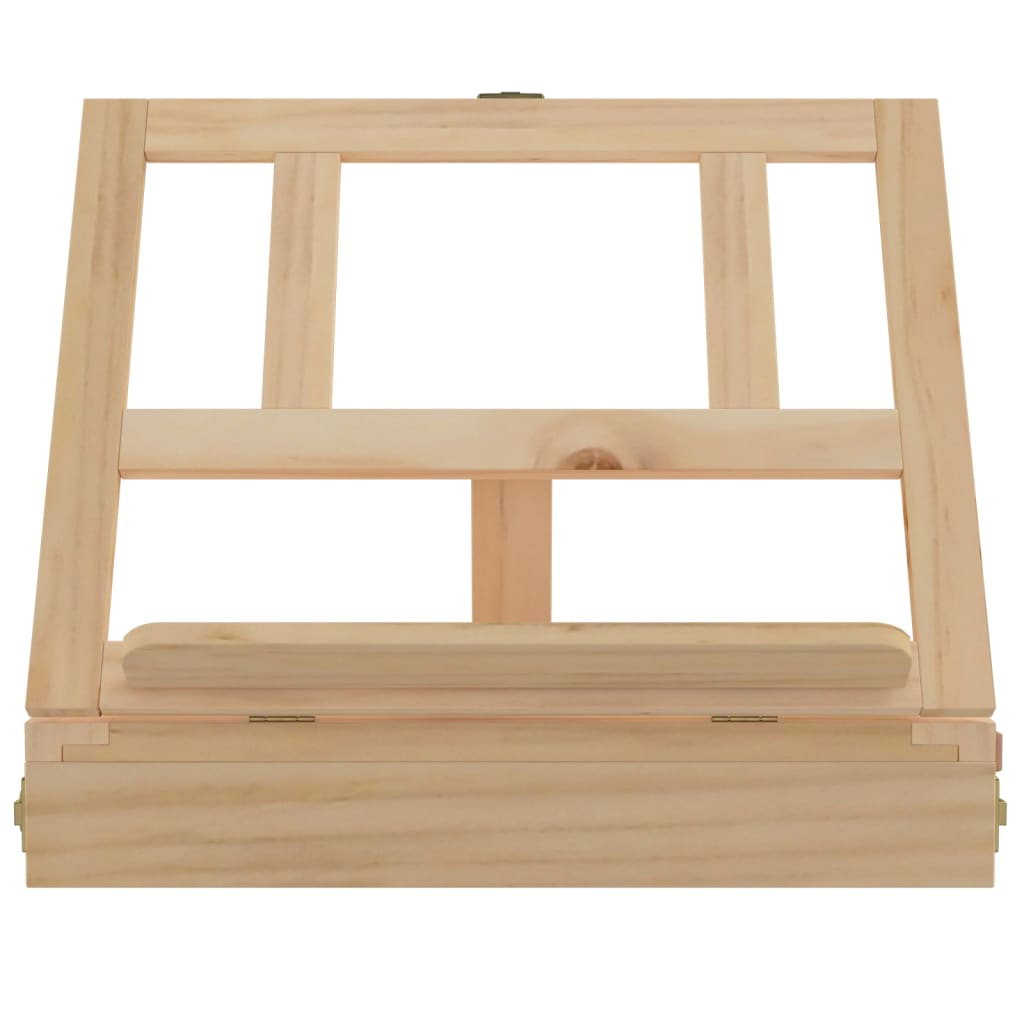 vidaXL Tischstaffelei mit Schublade 33,5x25,5x7 cm Massivholz Kiefer