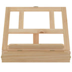 vidaXL Tischstaffelei mit Schublade 33,5x25,5x7 cm Massivholz Kiefer