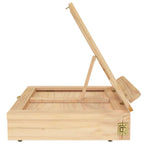vidaXL Tischstaffelei mit Schublade 33,5x25,5x7 cm Massivholz Kiefer